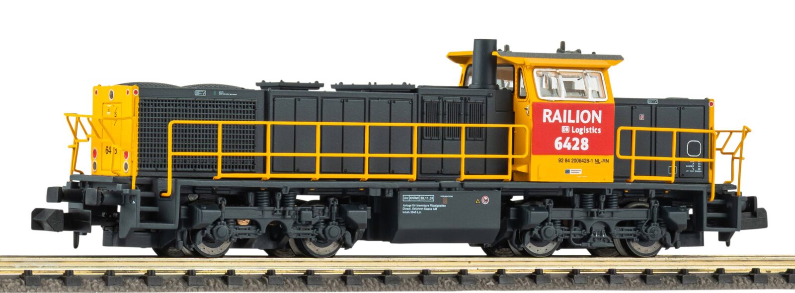 Locomotiva Diesel 6400 "Railion Logistics" NL Epoca VI Scala N DS Modellismo Locomotiva Diesel 6400 "Railion scala N