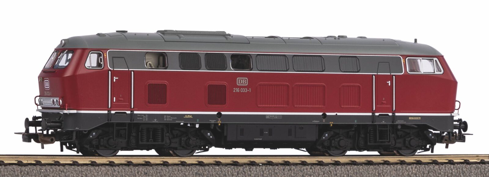 Locomotiva Diesel BR 216 DB Epoca IV Scala H0 DS Modellismo Locomotiva Diesel BR 216 DB Epoca scala H0