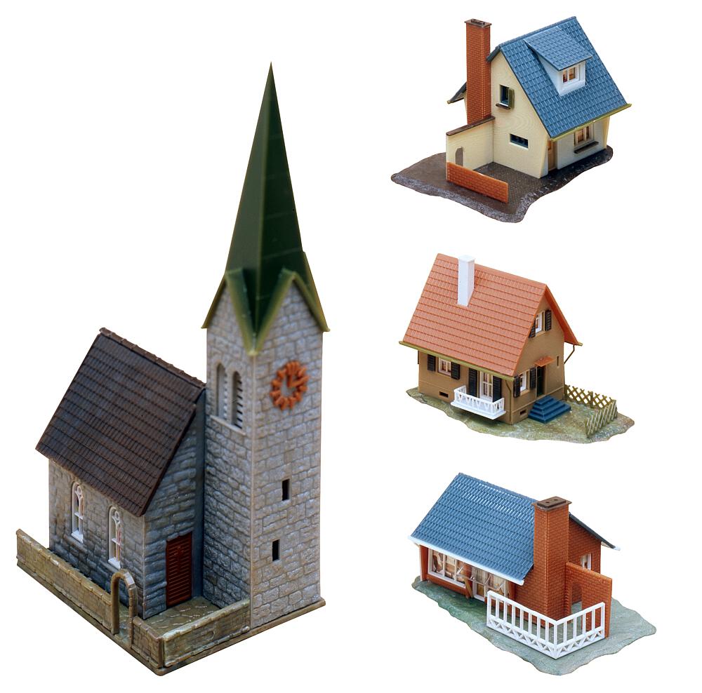 Kit villaggio Scala N DS Modellismo Kit villaggio scala N Faller