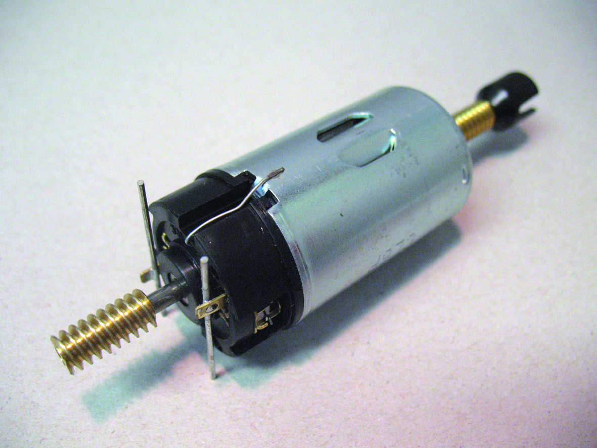 Motore con vite senza fine + cuscinetti a sfere per V 60 Scala G DS Modellismo Motore vite senza fine cuscinetti scala G