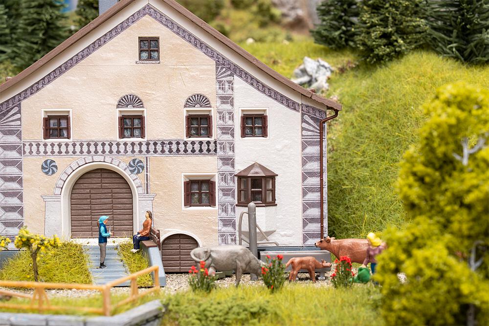 Set cinematografico di Schellen-Ursli Scala H0 DS Modellismo Set cinematografico scala H0