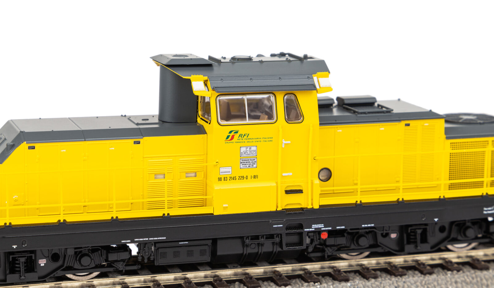 Locomotiva Diesel / Sound D.145 FS Epoca VI Scala H0 DS Modellismo Locomotiva Diesel / Sound D.145 FS scala H0