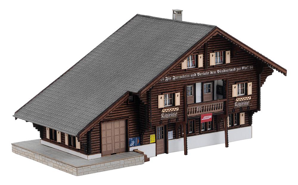 Stazione ferroviaria di Litzirüti Scala N DS Modellismo Stazione ferroviaria di Litzirüti scala N