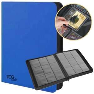 Wishlist DS Modellismo Tcglab Album per Toploader 9 Tasche Blu