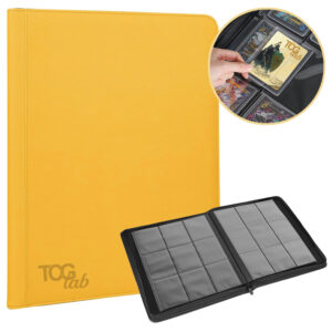 Wishlist DS Modellismo Tcglab Album per Toploader 9 Tasche Giallo