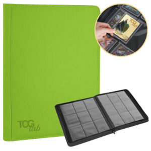 Wishlist DS Modellismo Tcglab Album per Toploader 9 Tasche Verde
