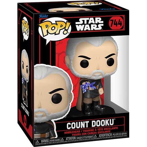 Funko POP Star Wars Darkside Count Dooku 744 DS Modellismo Funko POP Star Wars Darkside Count Dooku 744