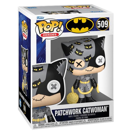 Funko POP DC Comics Patchwork Catwoman 509 DS Modellismo Funko POP DC Comics Patchwork Catwoman 509