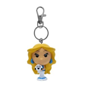 Portachiavi Asterix Falbala With Dogmatix Chibi Kchain