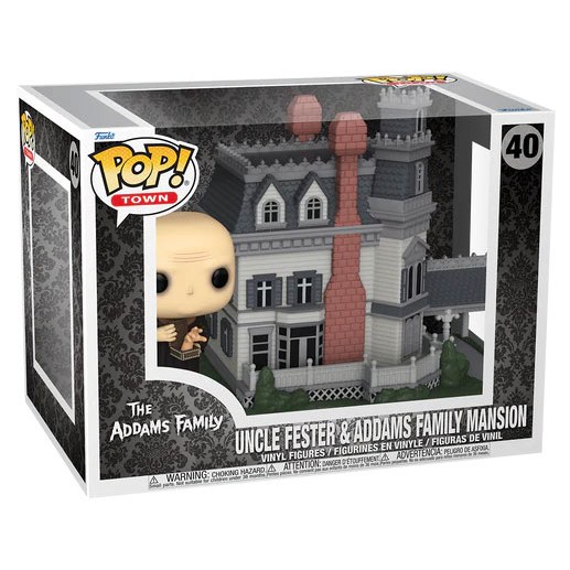 Funko Pops The Addams Family Uncle Fester & Addams House 40 DS Modellismo Funko Pops The Addams Family Uncle Fester & Addams House 40