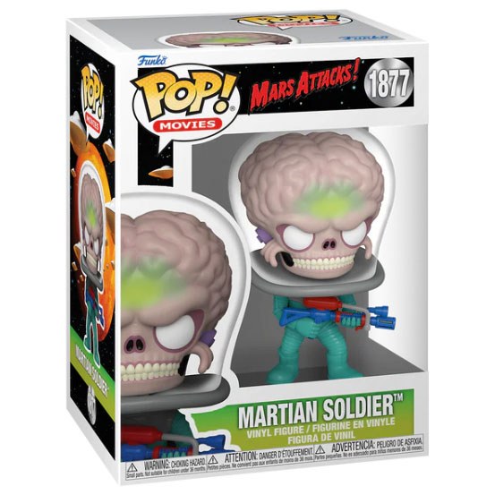 FUNKO POP Mars Attacks! Martian Soldier 1877 DS Modellismo FUNKO POP Mars Attacks! Martian Soldier 1877