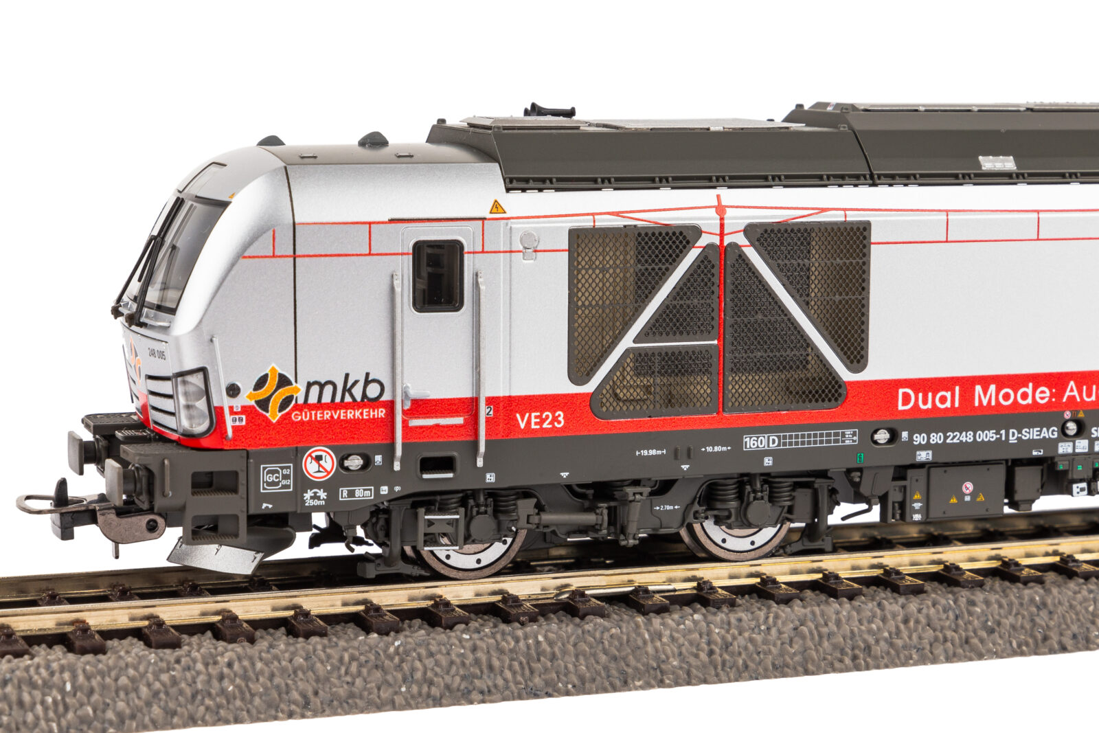 Locomotiva Elettrica -Diesel / Sound "dual mode" BR 248 MKB Epoca VI Scala H0 DS Modellismo Locomotiva Elettrica -Diesel / scala H0