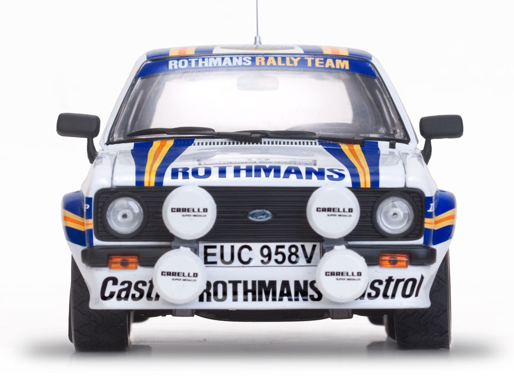 Ford Escort RS1800 - #19 T.Mäkinen/M.Holmes - RAC Rally 1980 DS Modellismo Ford Escort RS1800 #19 scala 1:18
