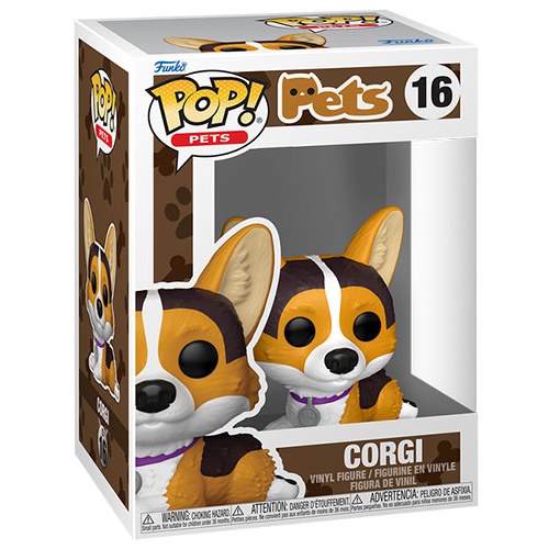 FUNKO POP Pets Corgi 16 DS Modellismo FUNKO POP Pets Corgi 16