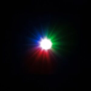 5 LED lampeggianti RGB (alternati) Faller