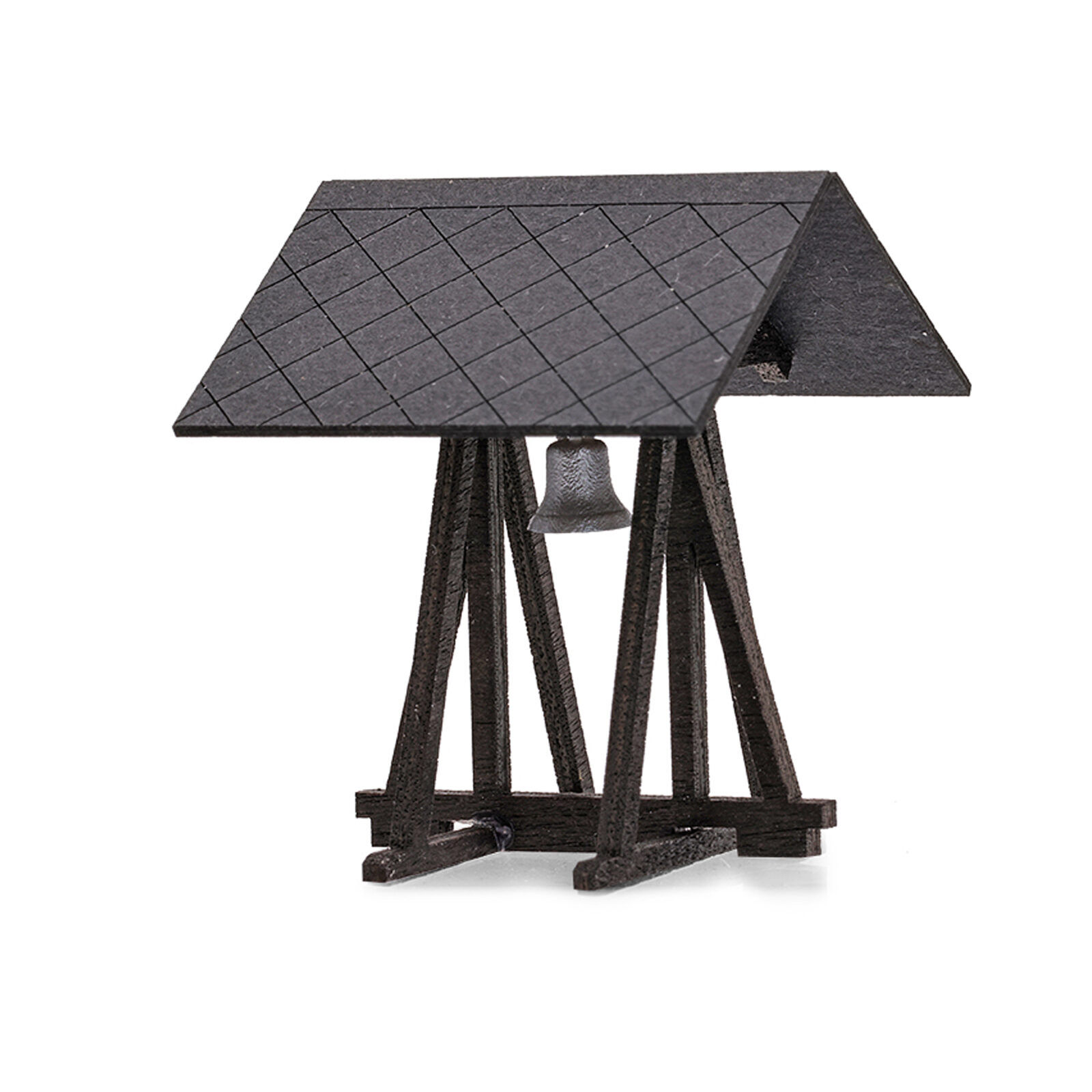 Campana della pace con pensilina Scala H0 DS Modellismo Campana della pace pensilina scala H0 Busch