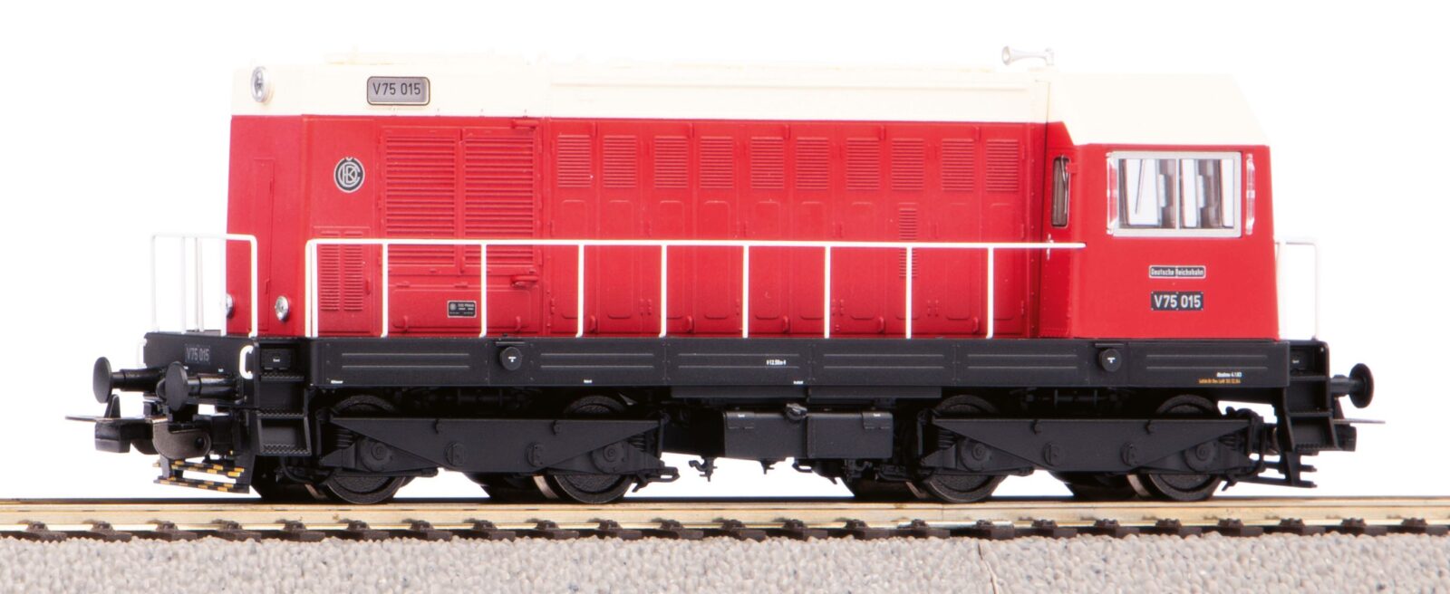 Locomotiva Diesel / Sound BR V 75 DR Epoca III, incl. sound decoder compatibile mfx Scala H0 DS Modellismo Locomotiva Diesel / Sound BR V 75 scala H0