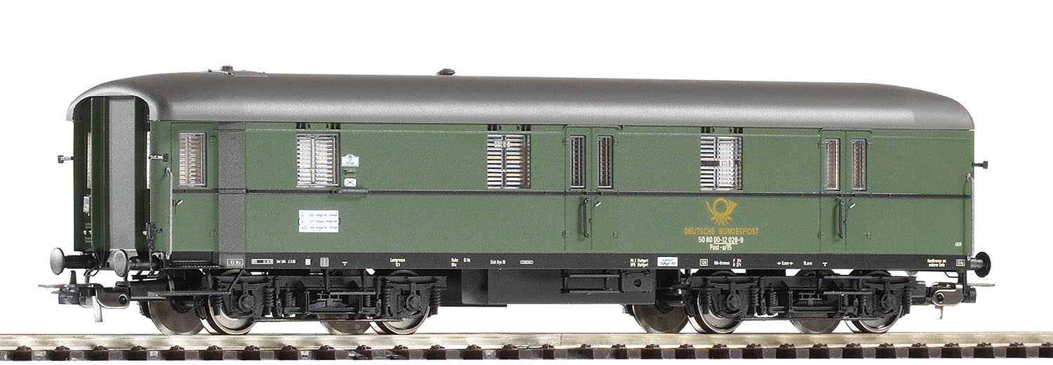 Postale a/15 DBP Epoca IV Scala H0 DS Modellismo Postale a/15 DBP Epoca IV scala H0 Piko