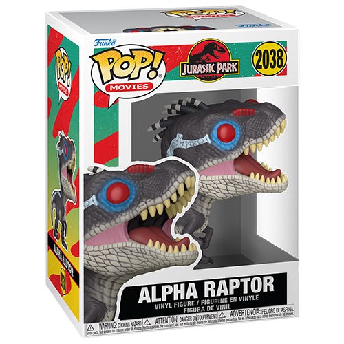 FUNKO POP Jurassic Park Alpha Raptor 2038 DS Modellismo FUNKO POP Jurassic Park Alpha Raptor 2038
