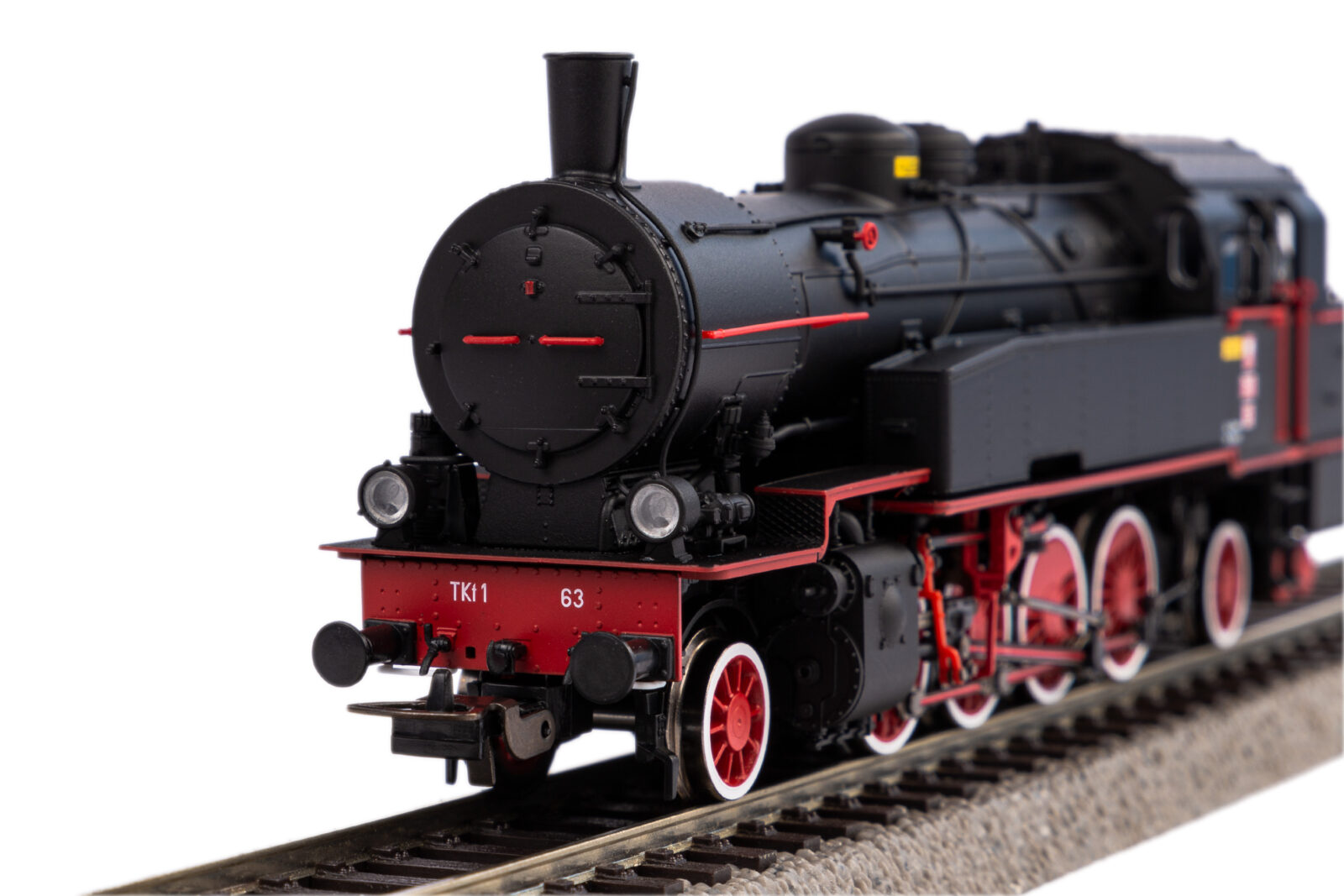 Locomotiva a vapore Tkt1-63 PKP Epoca III Scala H0 DS Modellismo Locomotiva a vapore Tkt1-63 PKP scala H0 - vista 2