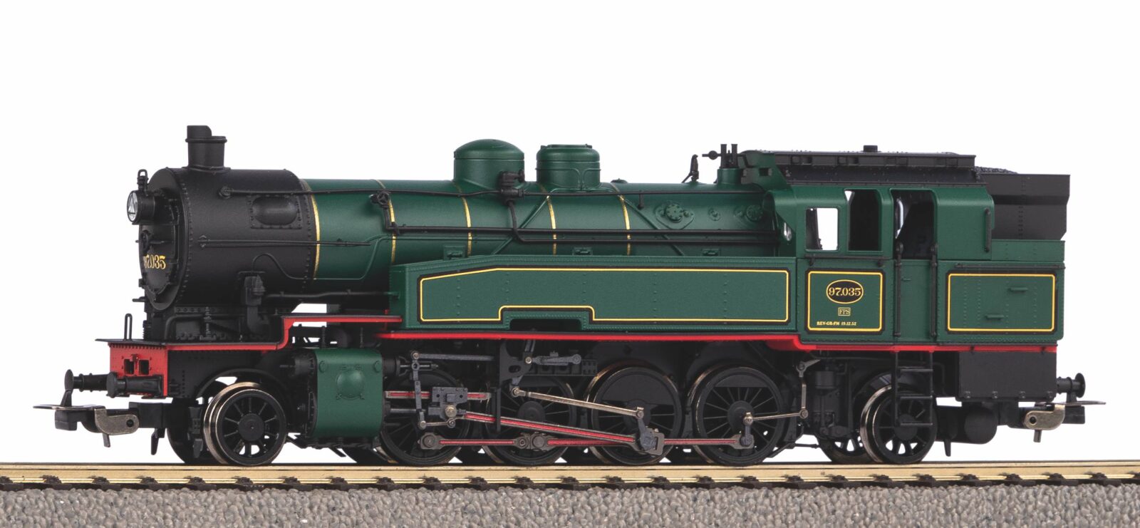 Locomotiva a vapore Rh 97 SNCB Epoca III, incl. PSD XP 5.1 Scala H0 DS Modellismo Locomotiva a vapore Rh 97 SNCB scala H0