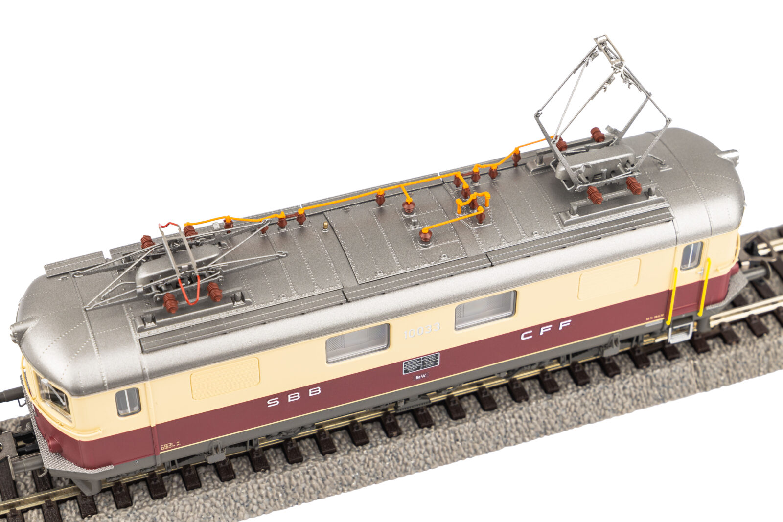 Locomotiva Elettrica / Sound Re 4/4 10033 TEE SBB IV, incl. PIKO SoundDecoder Scala H0 DS Modellismo Locomotiva Elettrica / Sound Re 4/4 scala H0