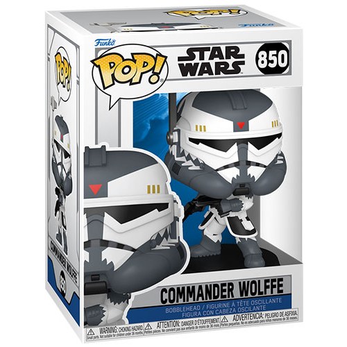 FUNKO POP Star Wars Animation Commander Wolffe 850 DS Modellismo FUNKO POP Star Wars Animation Commander Wolffe 850