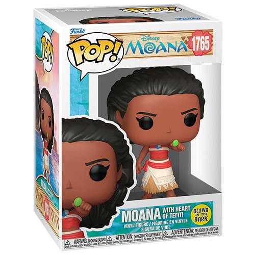 FUNKO POP Oceania Moana w/Heart of Tefiti GLOW 1765 DS Modellismo FUNKO POP Oceania Moana w/Heart of Tefiti GLOW 1765