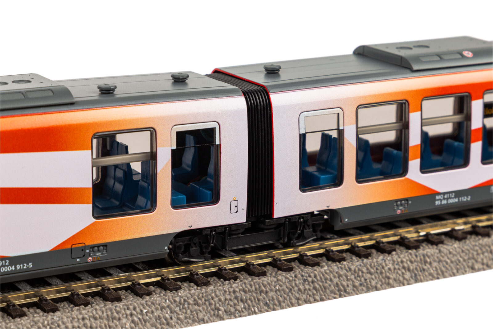 Automotrice Diesel "Desiro" Midtjyske Jernbaner Epoca VI Scala H0 DS Modellismo Automotrice Diesel "Desiro" scala H0