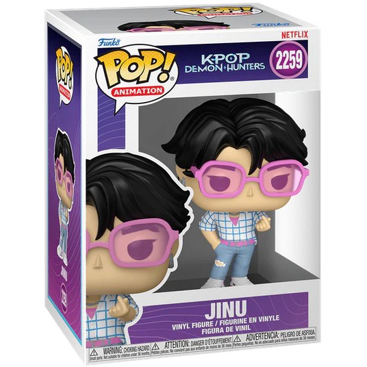 FUNKO POP KPop Demon Hunters Jinu w/Chase 2259 DS Modellismo FUNKO POP KPop Demon Hunters Jinu w/Chase 2259
