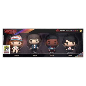 Moschettone Stranger Things 3dbagclip 4 pcs Set Sdcc