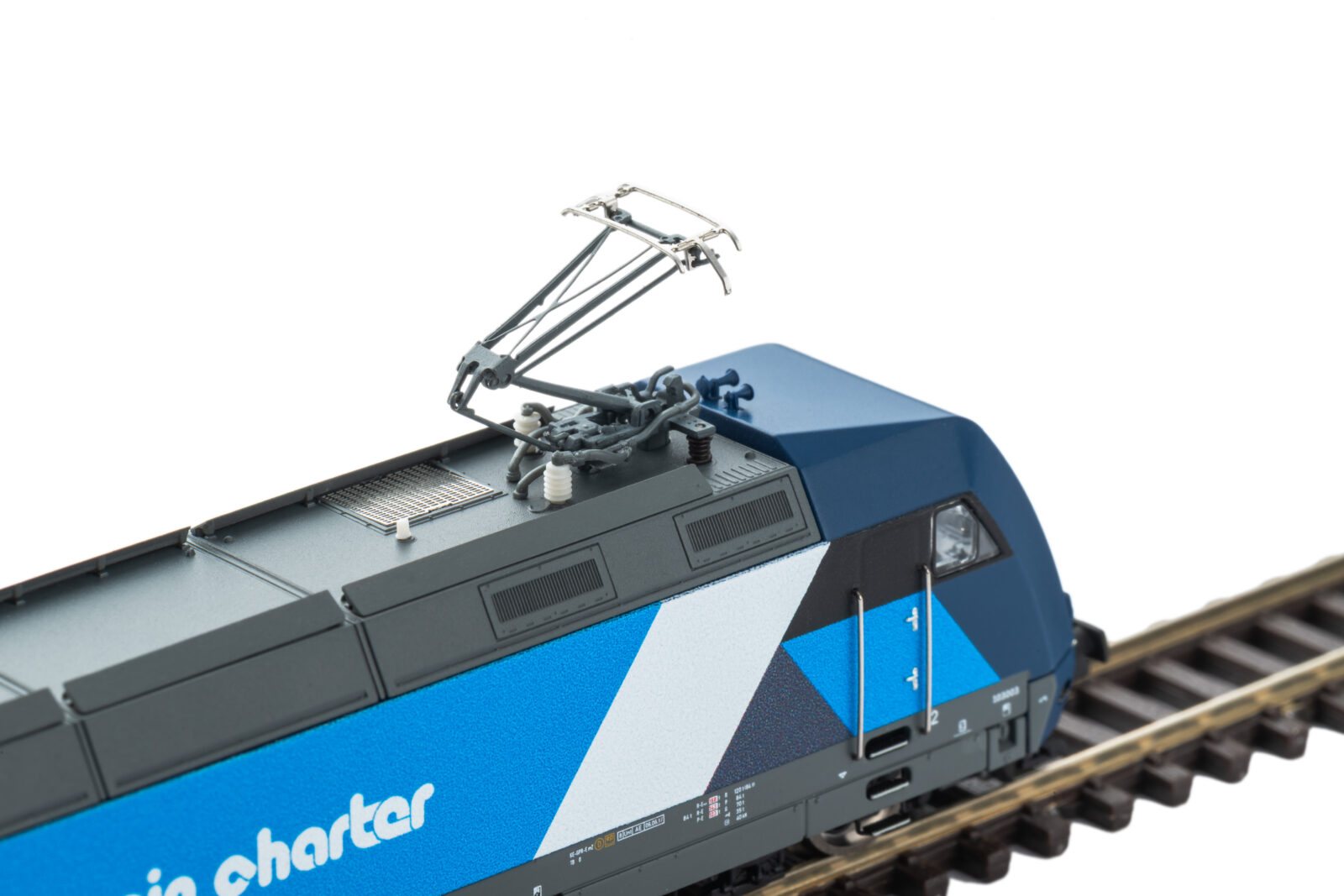 Locomotiva Elettrica BR 101 "Train Charter" Epoca VI Scala N DS Modellismo Locomotiva Elettrica BR 101 "Train scala N - vista 2
