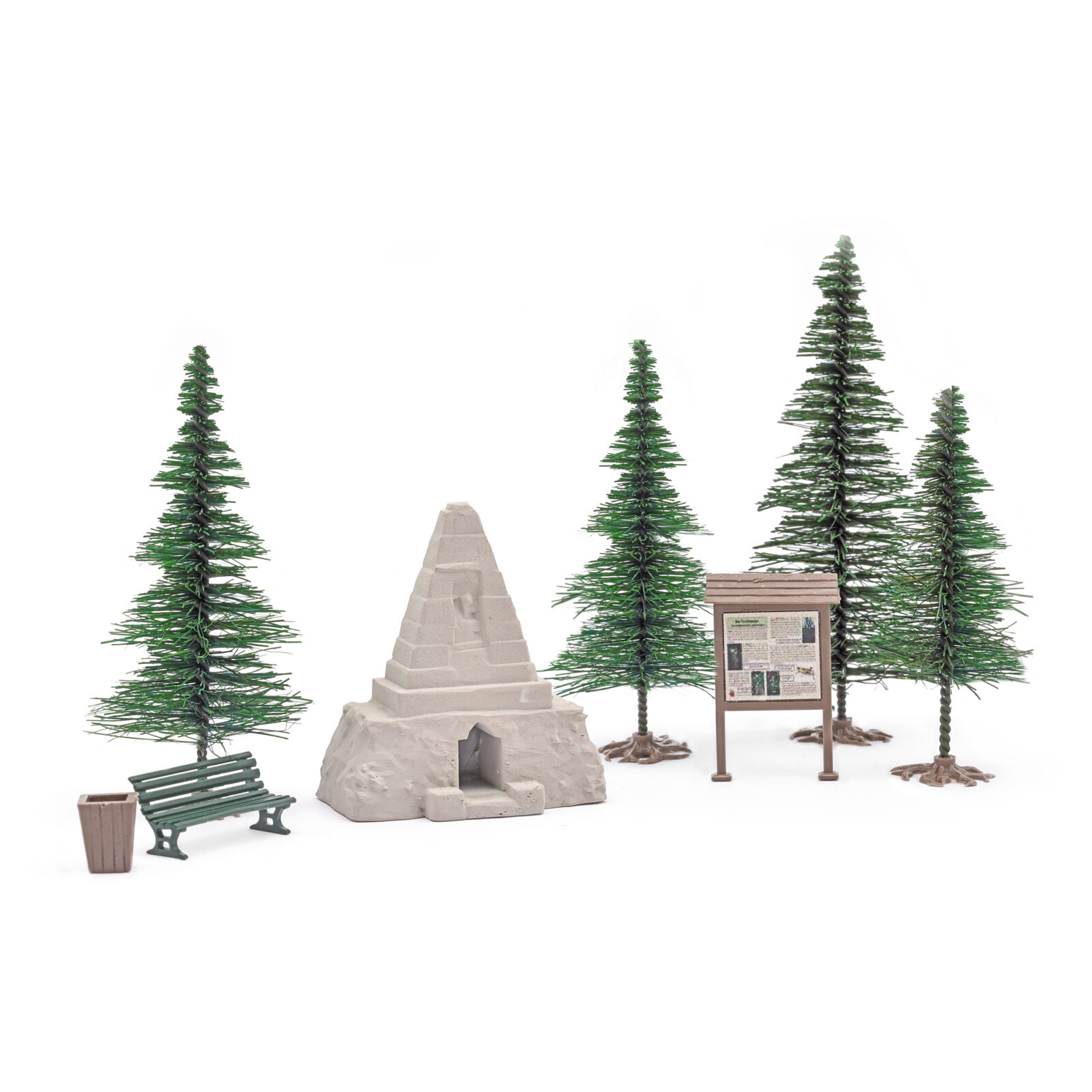 Obelisco nel Bosco Scala H0 DS Modellismo Obelisco nel Bosco scala H0 Busch