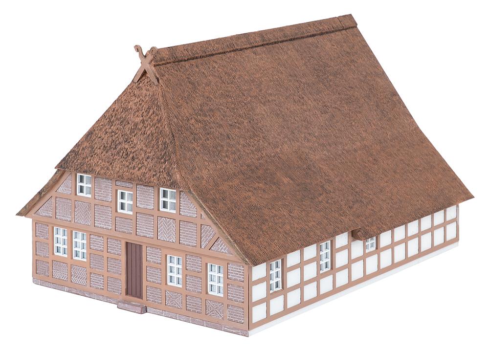 Casa con Tetto di Paglia della Germania Settentrionale Scala H0 DS Modellismo Casa Tetto di Paglia della Germania scala H0