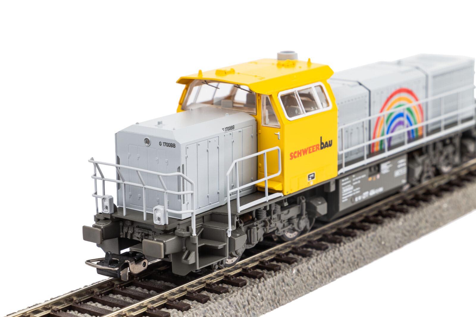 Locomotiva Diesel G 1700 Schweerbau Epoca VI Scala H0 DS Modellismo Locomotiva Diesel G 1700 Schweerbau scala H0