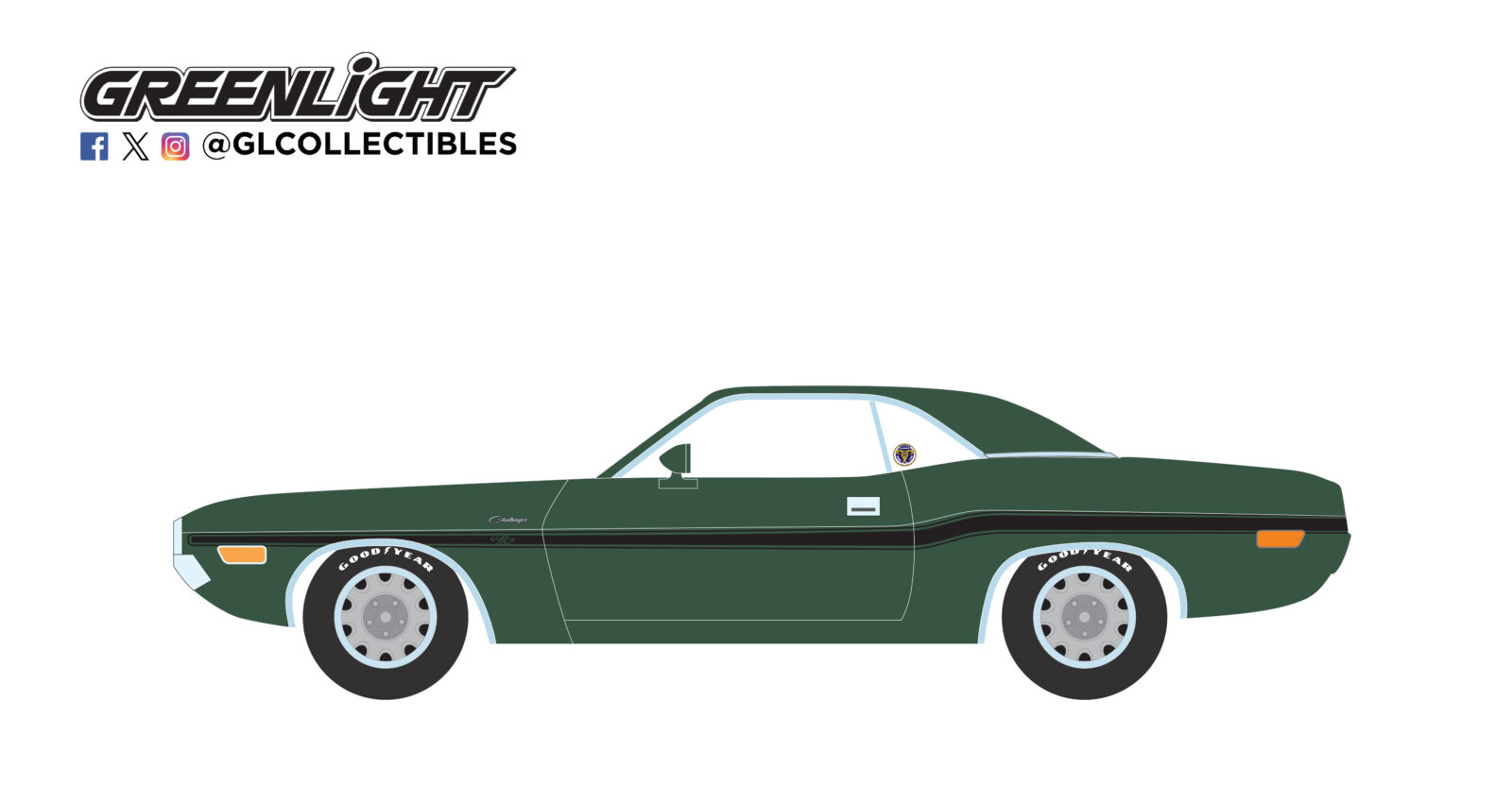 Dodge Challenger R/T Hardtop Hemi del 1970 Mr Norm's DS Modellismo Dodge Challenger R/T Hardtop Hemi scala 1:18