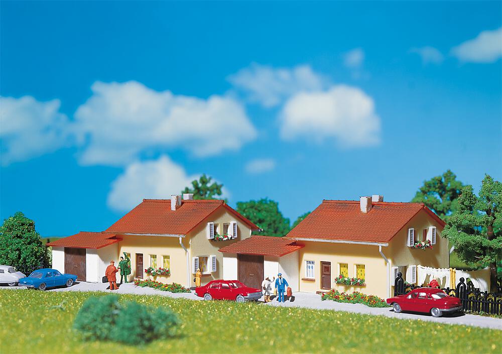 2 Cottage di colonizzazione Scala N DS Modellismo 2 Cottage di colonizzazione scala N Faller