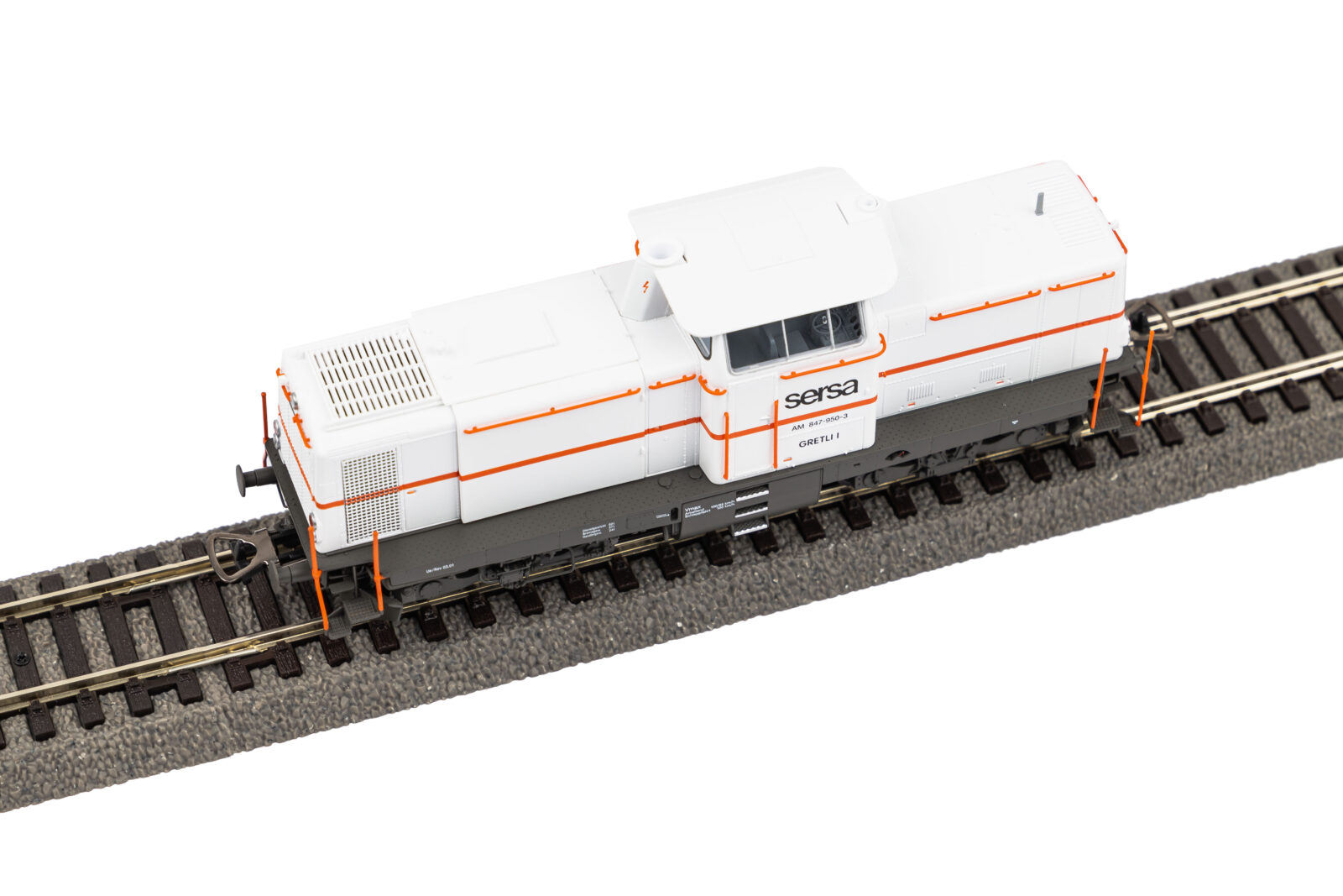 Locomotiva Diesel Am 847 Sersa Epoca V Scala H0 DS Modellismo Locomotiva Diesel Am 847 Sersa scala H0