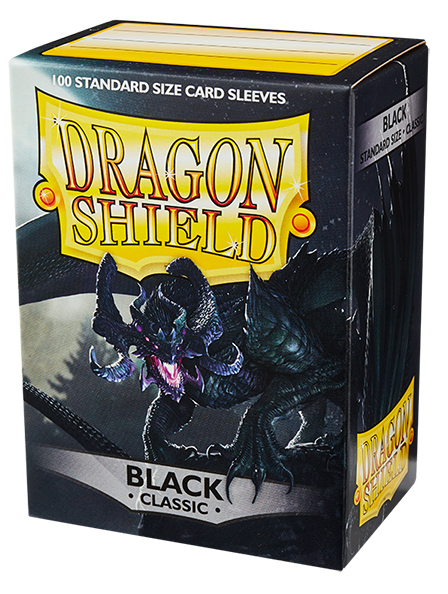 Dragon Shield Bustine Standard Black 100pz DS Modellismo Dragon Shield Bustine Standard Black 100pz