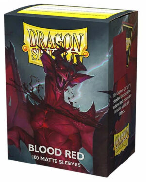 Dragon Shield Bustine Standard Matte Blood