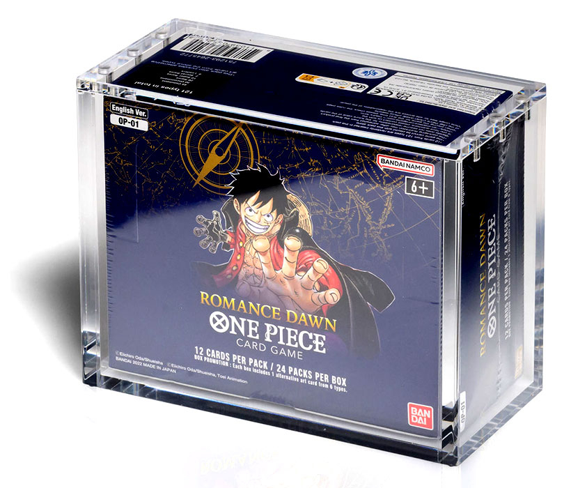 Acrylic Box Protezione One Piece Eng OP-01/02/03 Box DS Modellismo Acrylic Box Protezione One Piece Eng