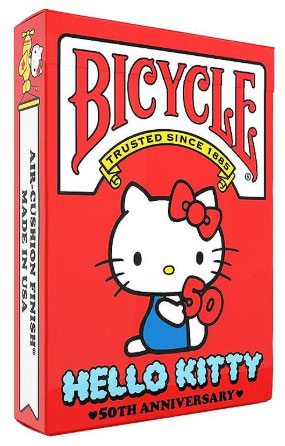 Bicycle Carte da Poker Hello Kitty 50th