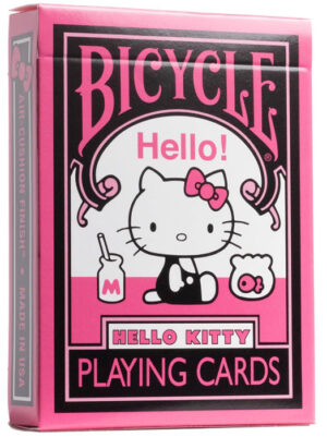 Bicycle Carte da Poker Hello Kitty Black