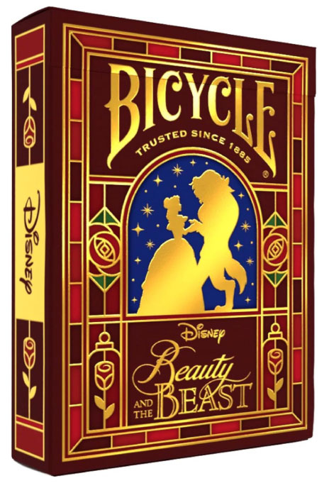 Bicycle Carte da Poker Disney La Bella e la Bestia DS Modellismo Bicycle Carte da Poker Disney La Bella e la