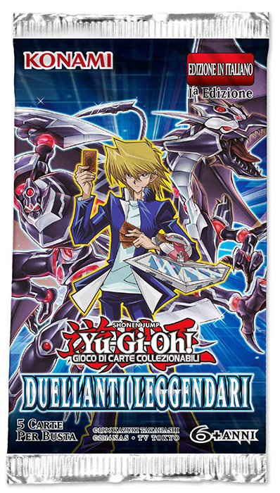 Yugi Duellanti Leggendari 1 Busta DS Modellismo Yugi Duellanti Leggendari 1 Busta Konami