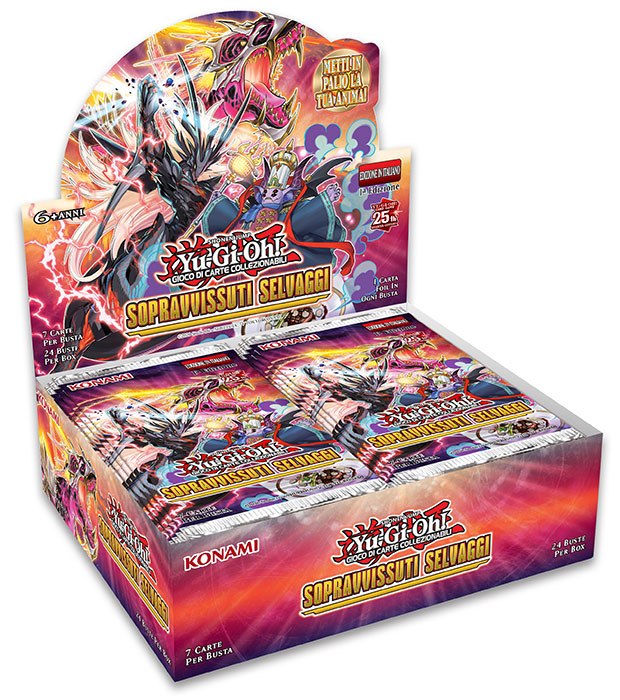 Yugi Sopravvissuti Selvaggi Box 24 Buste DS Modellismo Yugi Sopravvissuti Selvaggi Box 24 Buste