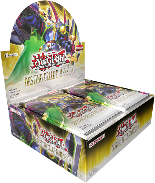 Yugi Destino delle Dimensioni Box 24 Buste DS Modellismo Yugi Destino delle Dimensioni Box 24 Buste
