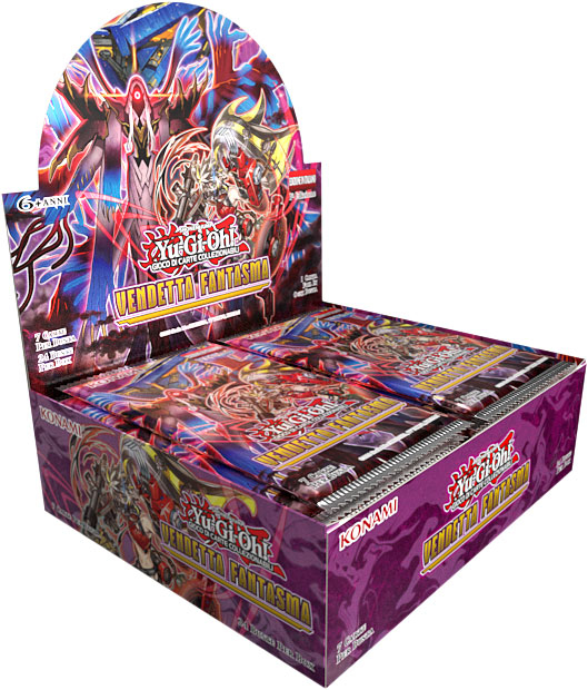 Yugi Vendetta Fantasma Box 24 Buste DS Modellismo Yugi Vendetta Fantasma Box 24 Buste Konami