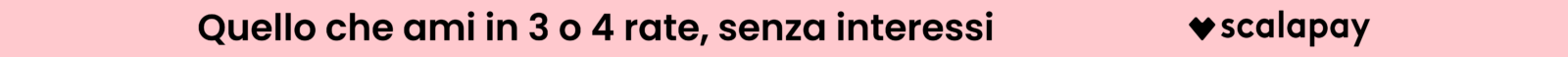 Con Scalapay paghi in 3 o 4 rate senza interessi