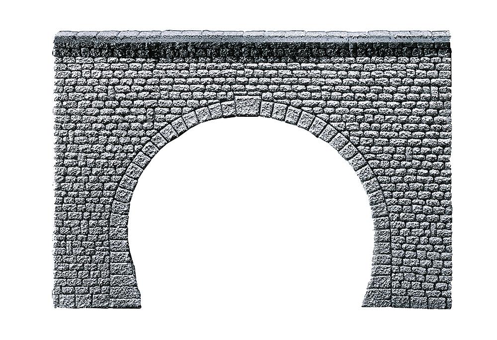 Portale della galleria - Conci di pietra naturale Scala N DS Modellismo Portale della galleria Conci scala N